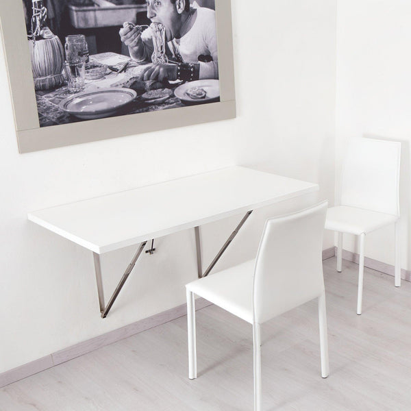 Flip ~ wall mounted soft close table
